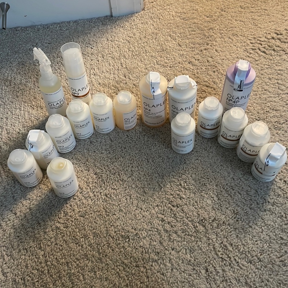 Large lot of olaplex system